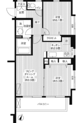 Ｒ＆Ｔ杉並下井草の物件間取画像